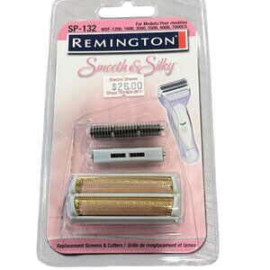 Remington SP-132 Smooth & Silky Electric Shaver Replacement Screens & Cutters Fo